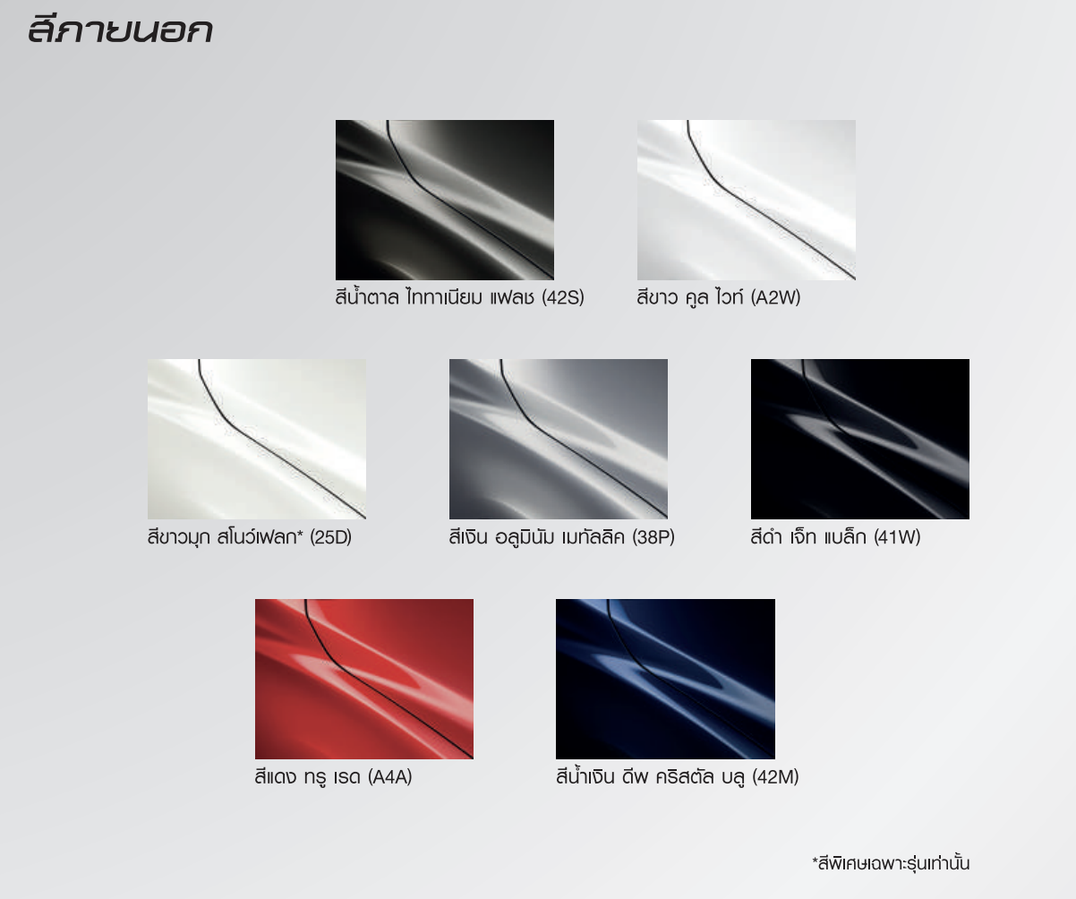 Mazda BT-50 PRO 2020 สีตัวถัง 