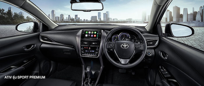 รีวิวภายใน Toyota Yaris 2020