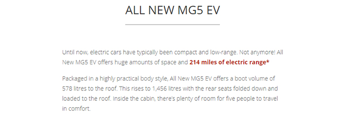  MG5 EV 2021 ราคา