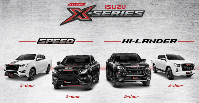 Isuzu X-Series รุ่นใหม่ล่าสุด