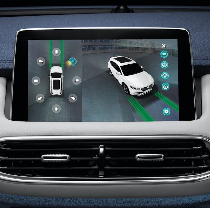 กล้องมองรอบคัน MG HS PHEV 2021 กล้องมองรอบคัน MG HS PHEV 2021