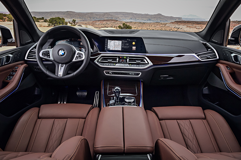 BMW X5 ภายในห้องโดยสาร