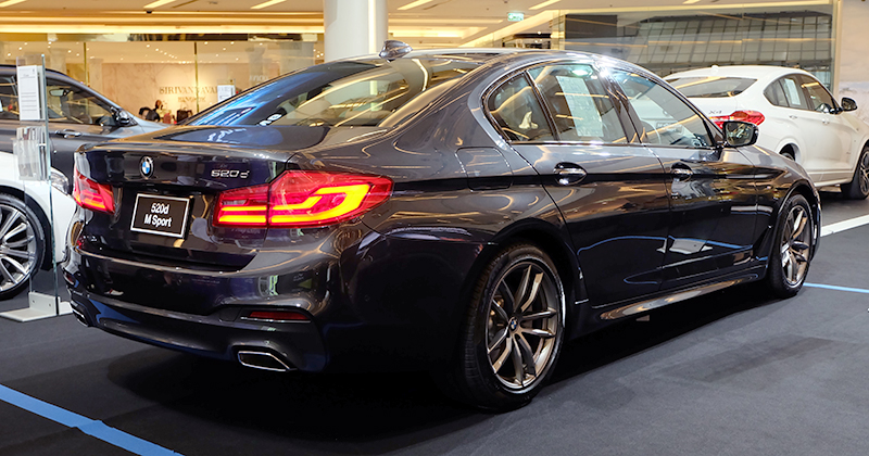 BMW 520d M Sport ภายนอก BMW 520d M Sport ภายนอก