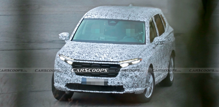 Honda CR-V 2022 เจเนอเรชั่นใหม่ โผล่ทดสอบ ตัวถังใหญ่ขึ้นอีก