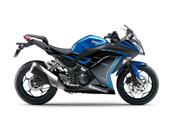Kawasaki Ninja300 สีน้ำเงิน