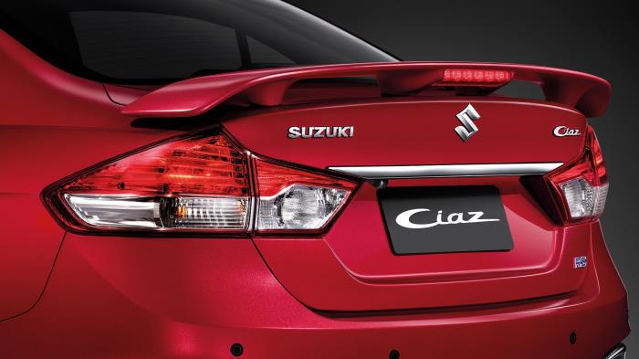 ​ดีไซน์ด้านหลังของ Suzuki Ciaz 