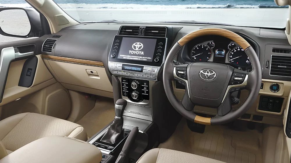 ภายใน 2021 Toyota Land Cruiser Prado