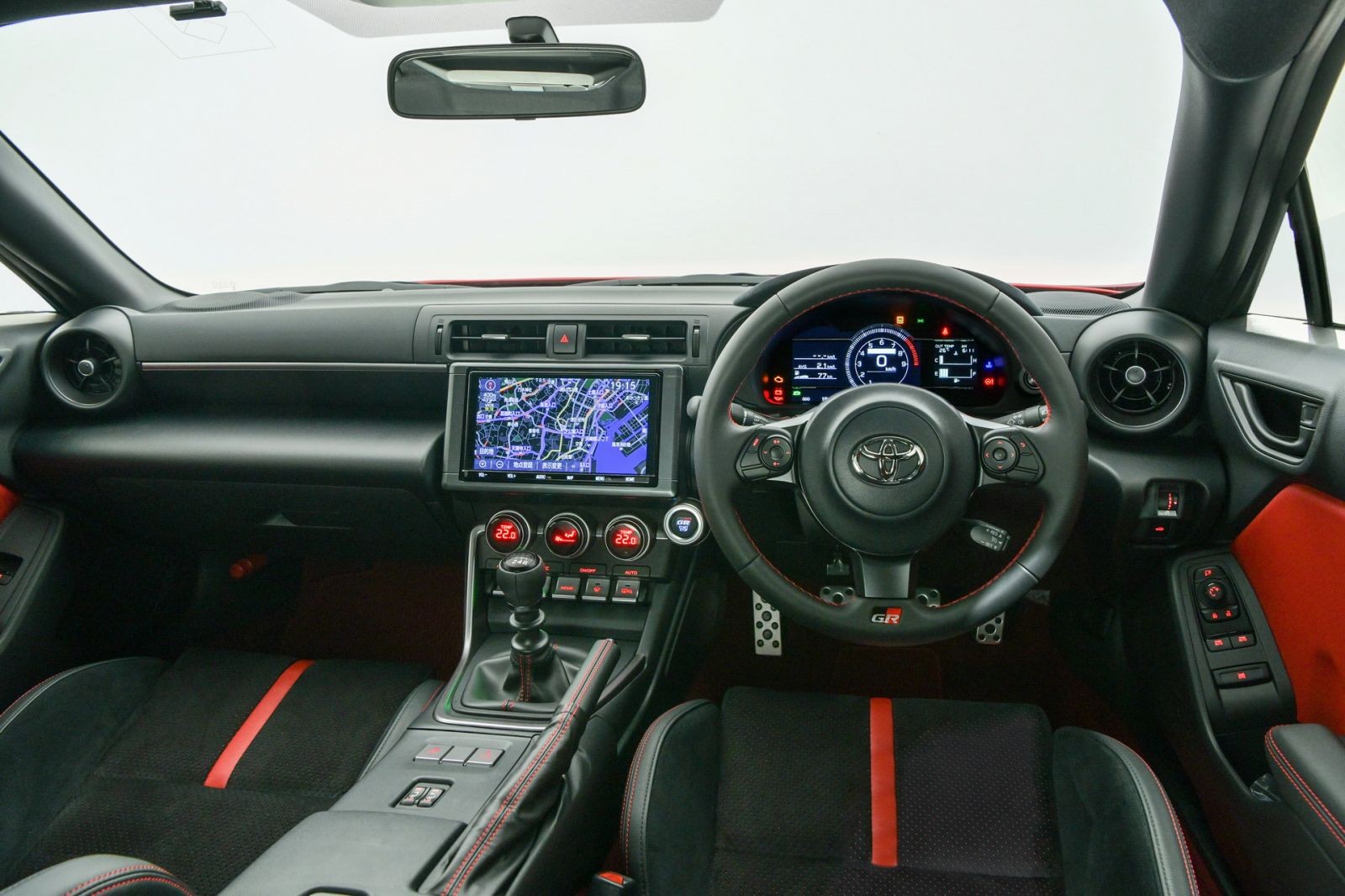 ภายใน Toyota GR 86 ใหม่ ภายใน Toyota GR 86 ใหม่