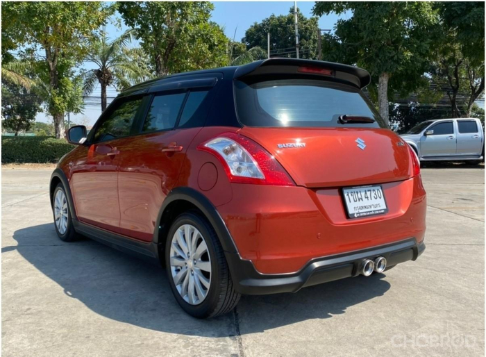 ด้านหลัง Suzuki Swift 2013 ด้านหลัง Suzuki Swift 2013