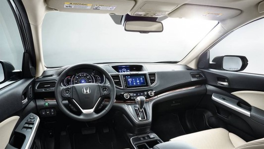 ห้องโดยสารของ Honda CRV 2016