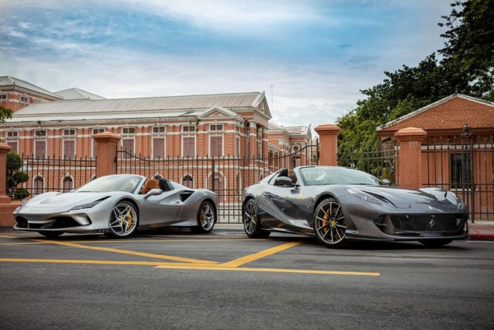 Ferrari 812 GTS และ Ferrari F8 Spider