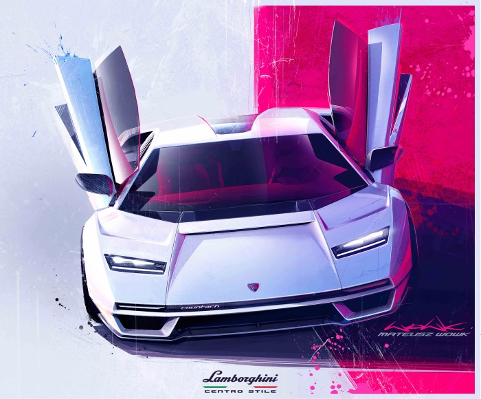 Lamborghini Countach LPI 800-4 ปี 2021