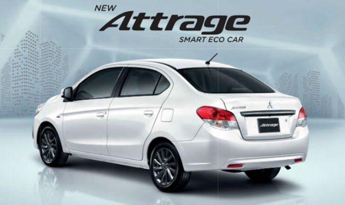 ด้านหลัง Mitsubishi ATTRAGE ด้านหลัง Mitsubishi ATTRAGE