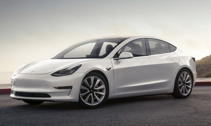 ภายนอก Tesla Model 3