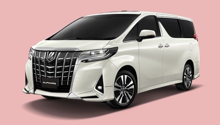 ​ภายนอกของ Toyota Alphard 2021