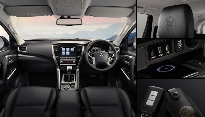 ภายใน Mitsubishi Pajero Sport Passion Red Special Edition ภายใน Mitsubishi Pajero Sport Passion Red Special Edition