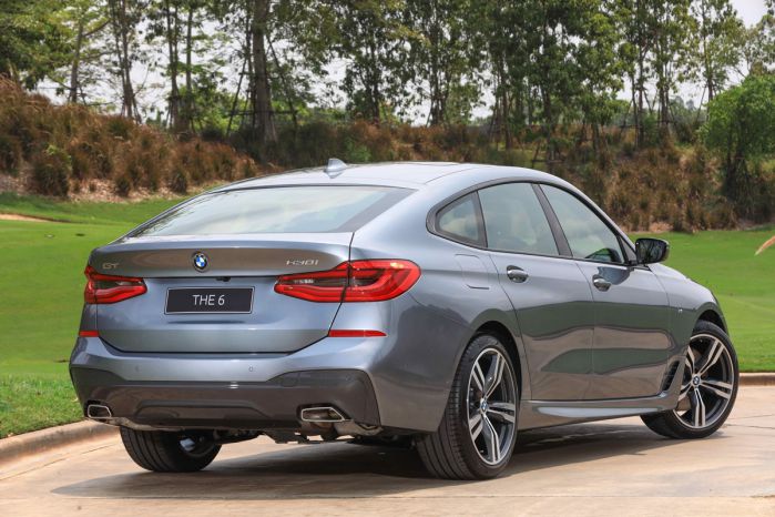 ด้านหลัง BMW 630i GT M Sport