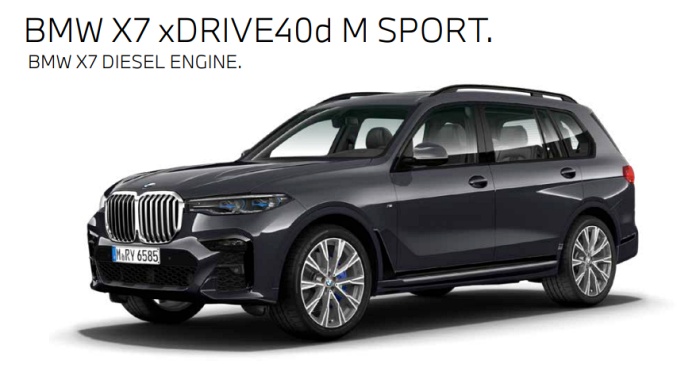 BMW X7 xDrive40d M Sport 