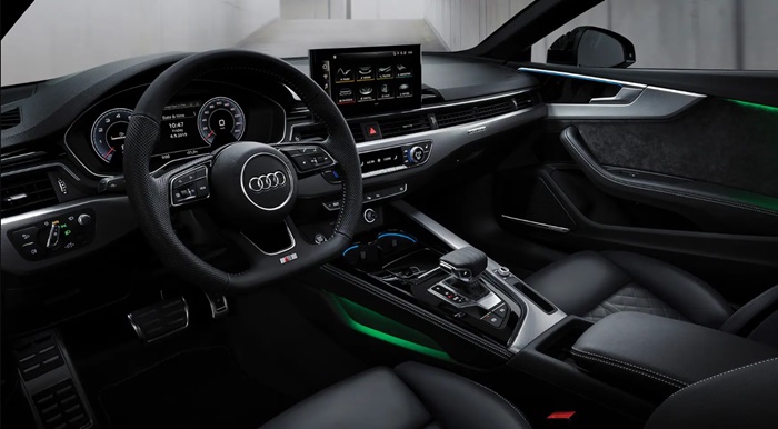 ดีไซน์ภายในของ Audi A5 ดีไซน์ภายในของ Audi A5