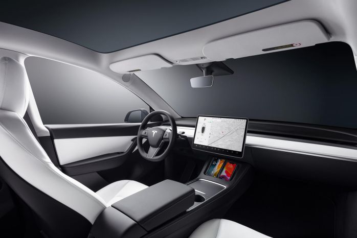 ​ภายใน Tesla Model Y 2022