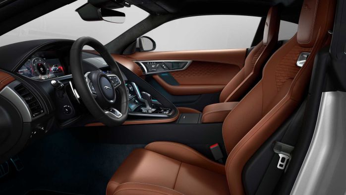 ภายใน jaguar F-Type 2022