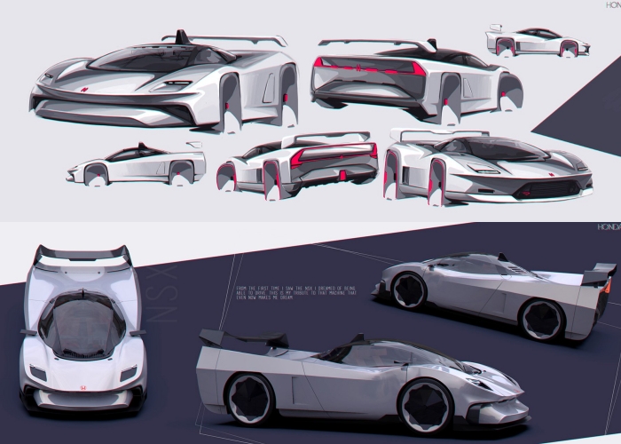 Honda NSX 2020 จากจินตนาการนักออกแบบอิสระ