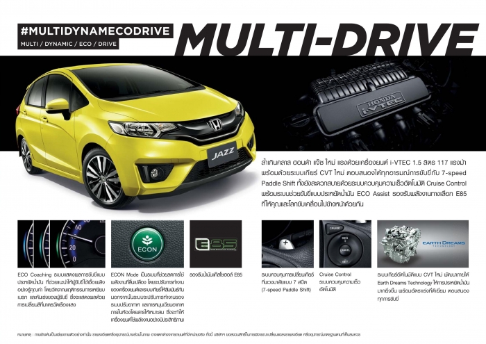 เครื่องยนต์ Honda Jazz 2014 