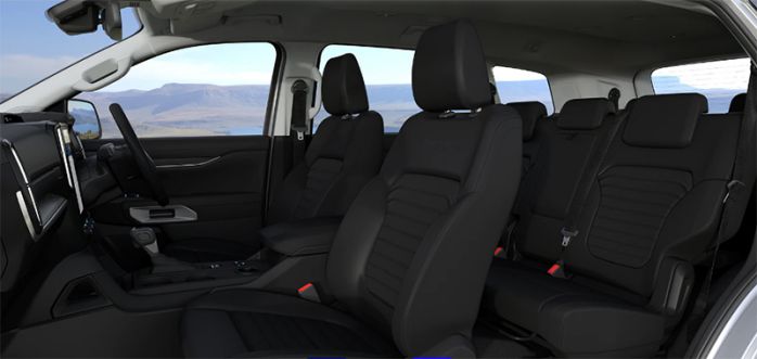 Ford Everest 2022 ออกแบบภายในที่พื้นที่กว้างขวาง Ford Everest 2022 ออกแบบภายในที่พื้นที่กว้างขวาง