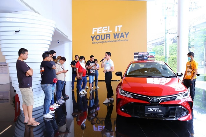 สัมผัสสมรรถนะ New Corolla ALTIS พร้อมฉลองความสำเร็จ TOYOTA GAZOO RACING TEAM THAILAND