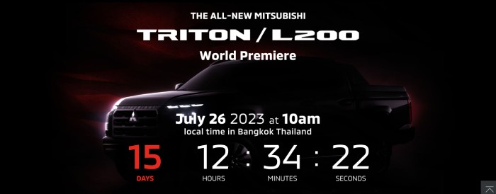 มิตซูบิชิ ไทรทัน 2023 เจเนอเรชันใหม่ (All New Mitsubishi Triton 2023)
