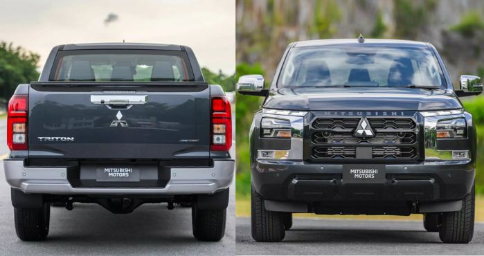 ภายนอกของ Mitsubishi Triton 2023