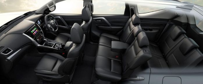 เบาะนั่ง Mitsubishi Pajero Sport 2023