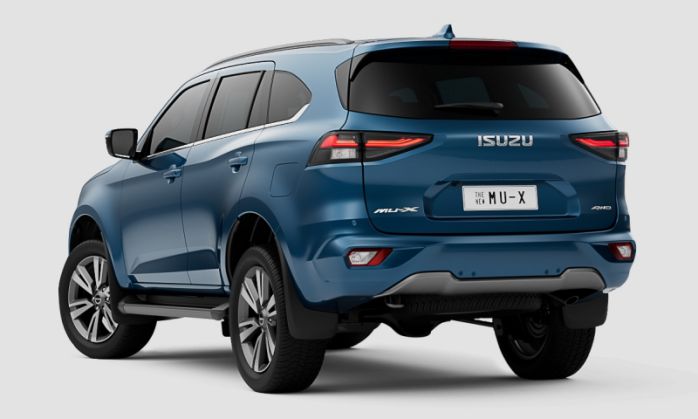 ด้านหลัง Isuzu MU-X 2023