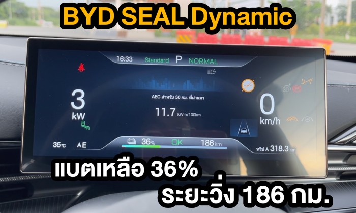 ทดสอบ BYD SEAL