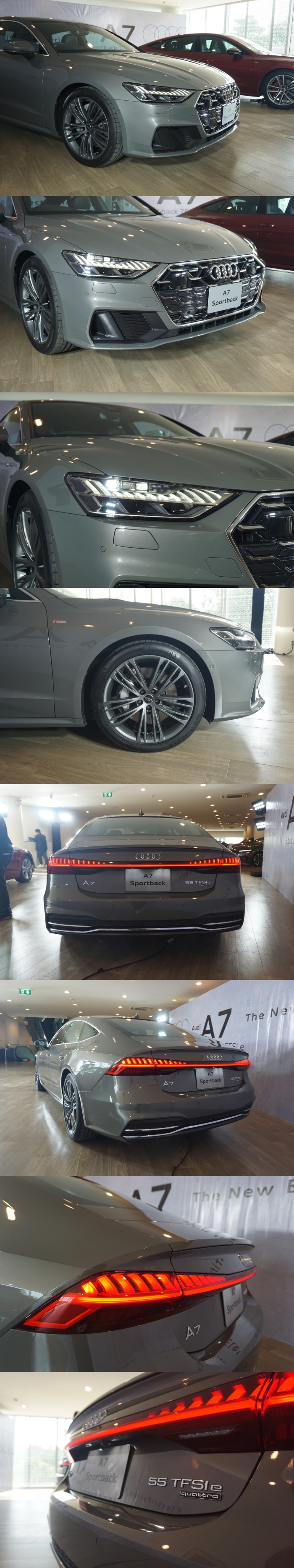 Audi A7 Sportback ปี 2023 ขุมพลังปลั๊กอินไฮบริด