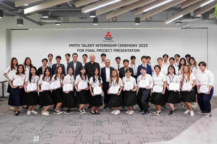 มิตซูบิชิ มอเตอร์ส มอบ 5 รางวัลโครงการยอดเยี่ยม ครงการ MMTh Talent Internship Program ครั้งที่ 5