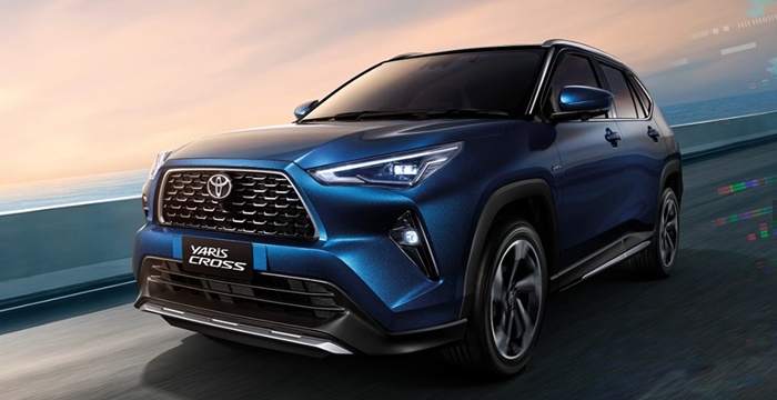 ภายนอก Toyota Yaris Cross