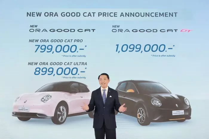 New GWM ORA Good Cat 2024 รุ่นผลิตในไทย