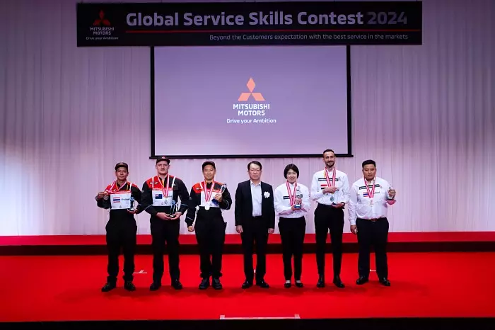 มิตซูบิชิ ประเทศไทย ส่ง 2 ตัวแทนคว้ารางวัลคู่ ในแข่งทักษะการบริการระดับโลก Global Service Skills Contest 2024 