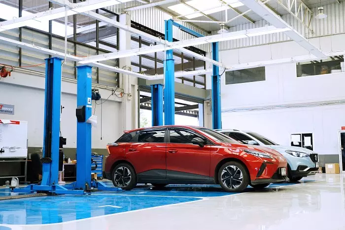 MG EVolution Showroom