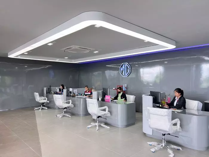 MG EVolution Showroom