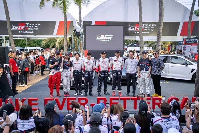 Toyota Gazoo Racing Thailand 2024 เปิดแข่งสนามแรกบางแสน พร้อมผลการแข่งขัน