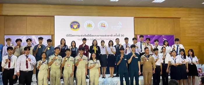 นักศึกษาวิทยาลัยเทคโนโลยียานยนต์โตโยต้า คว้ารางวัลจาก WorldSkills Thailand 2024 - Regional Competition