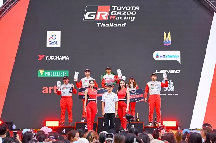 ผลการแข่ง Toyota Gazoo Racing Thailand 2024 สนามที่ 2 จ.ภูเก็ต