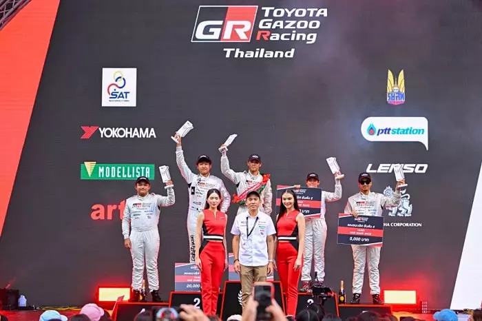 ผลการแข่ง Toyota Gazoo Racing Thailand 2024 สนามที่ 2 จ.ภูเก็ต