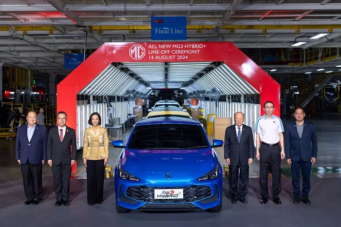 MG3 HYBRID+ ปี 2024 เริ่มเปิดไลน์ผลิตในไทย