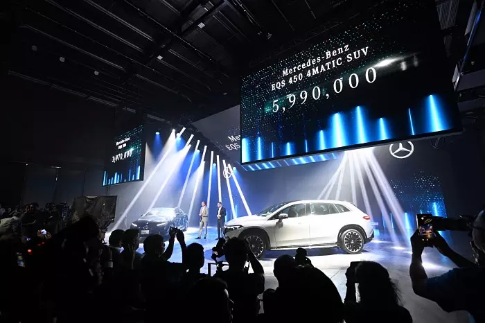 เปิดตัว Mercedes Benz EQS ปี 2024 ประกอบไทย แบต 118kWh เคลมวิ่ง 658 กม./ชาร์จ ราคา 5,990,000 บาท