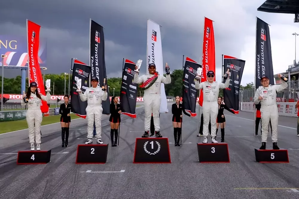 ผลการแข่งขัน Toyota Gazoo Racing Thailand 2024 สนามที่ 3 จ.บุรีรัมย์