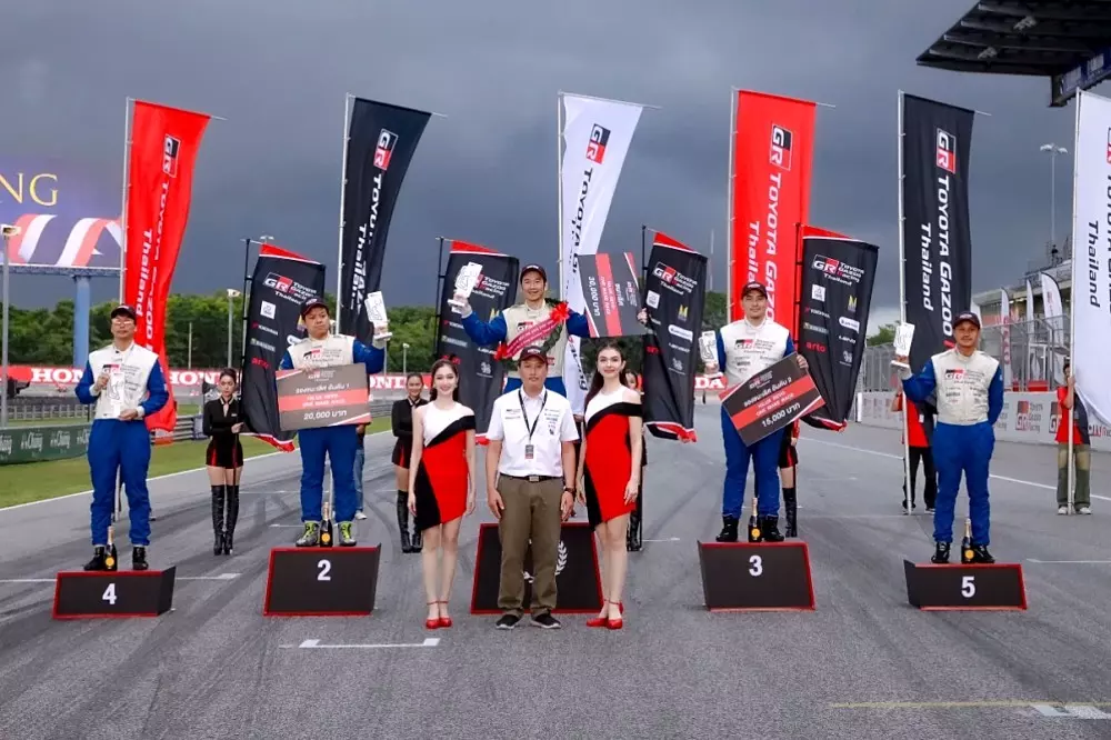 ผลการแข่งขัน Toyota Gazoo Racing Thailand 2024 สนามที่ 3 จ.บุรีรัมย์