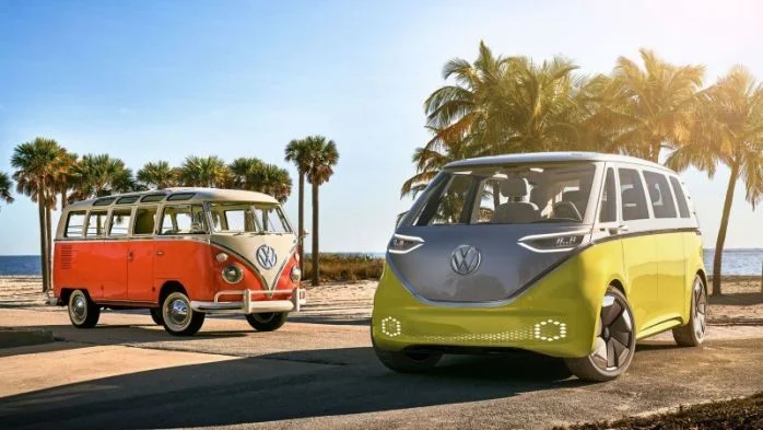 รถไฟฟ้า EV 7 ที่นั่ง Volkswagen ID. Buzz